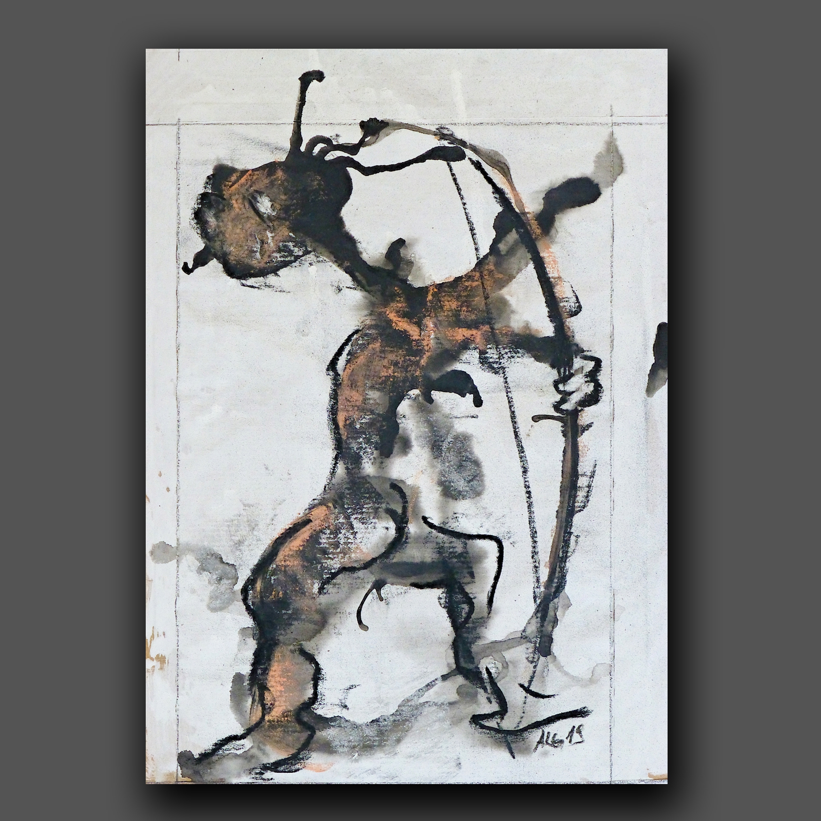 Drawing \ charcoal chalk